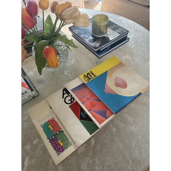 Avant Garde Other - Vintage‎ Avant Garde Magazine Lot 4 Issues #1 #3 #4 #5 1960s Graphic Design Art